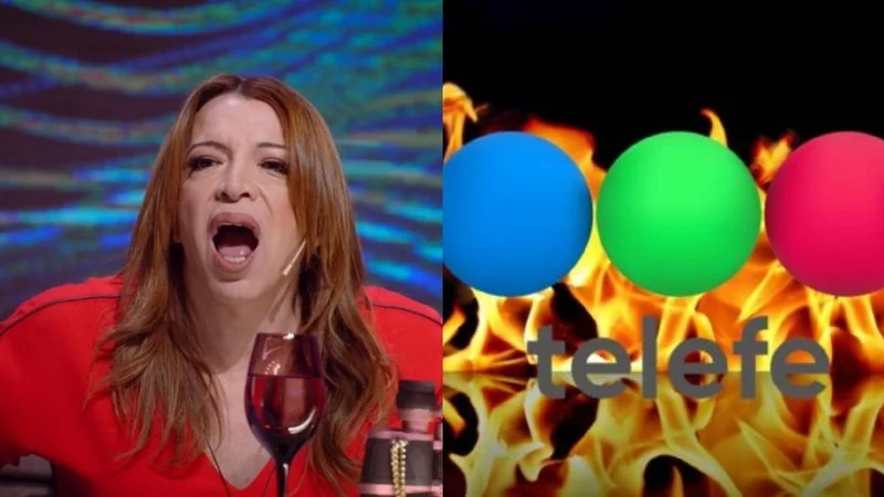 Lizy Tagliani y Telefe