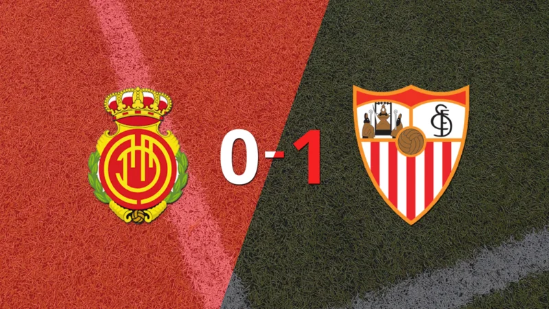 Sevilla ganó por la mínima en su visita a Mallorca