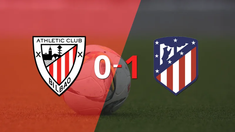 Atlético de Madrid se quedó con el triunfo en una difícil visita a Athletic Bilbao