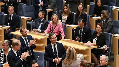 Asumió el nuevo gobierno en Suecia con apoyo de la extrema derecha Asumió el nuevo gobierno en Suecia con apoyo de la extrema derecha