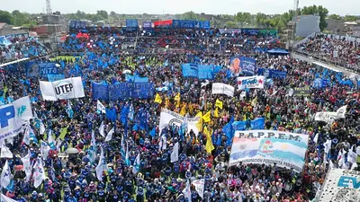 En el Día de la Lealtad, movimientos sociales pidieron "formalizar la economía popular" En el Día de la Lealtad, movimientos sociales pidieron "formalizar la economía popular"