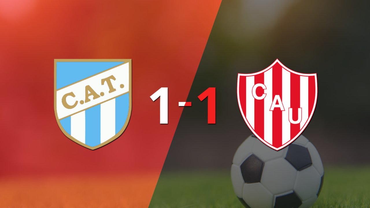 Unión logró sacar el empate a 1 gol en casa de Atlético Tucumán