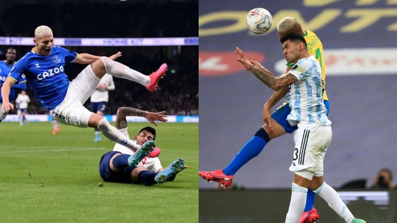 Cristian "Cuti" Romero Richarlison Selección Argentina Brasil Mundial Qatar 2022