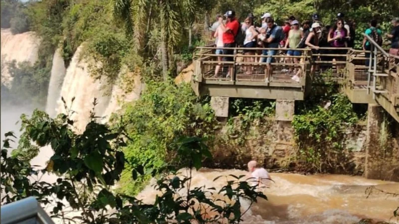 Cataratas del Iguazú. 