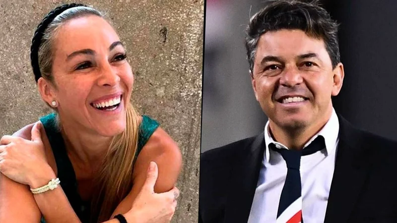 Geraldine La Rosa y Marcelo Gallardo
