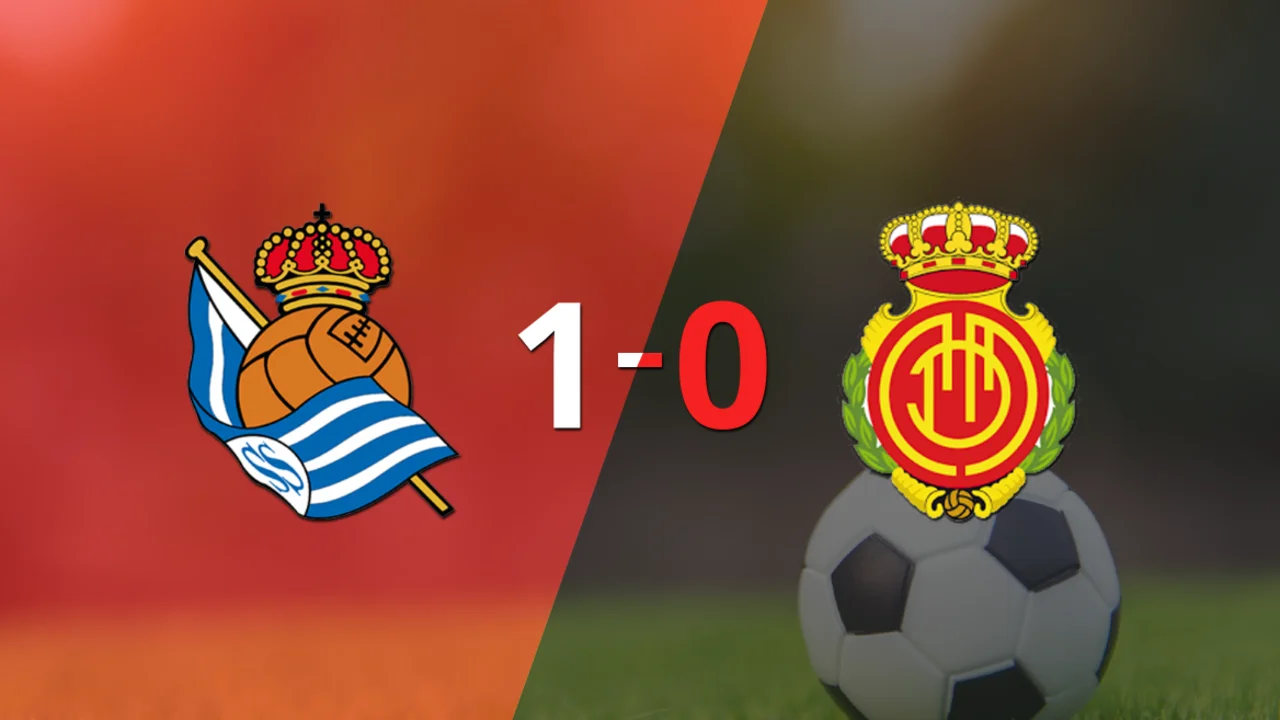 Real Sociedad venció por la mínima a Mallorca