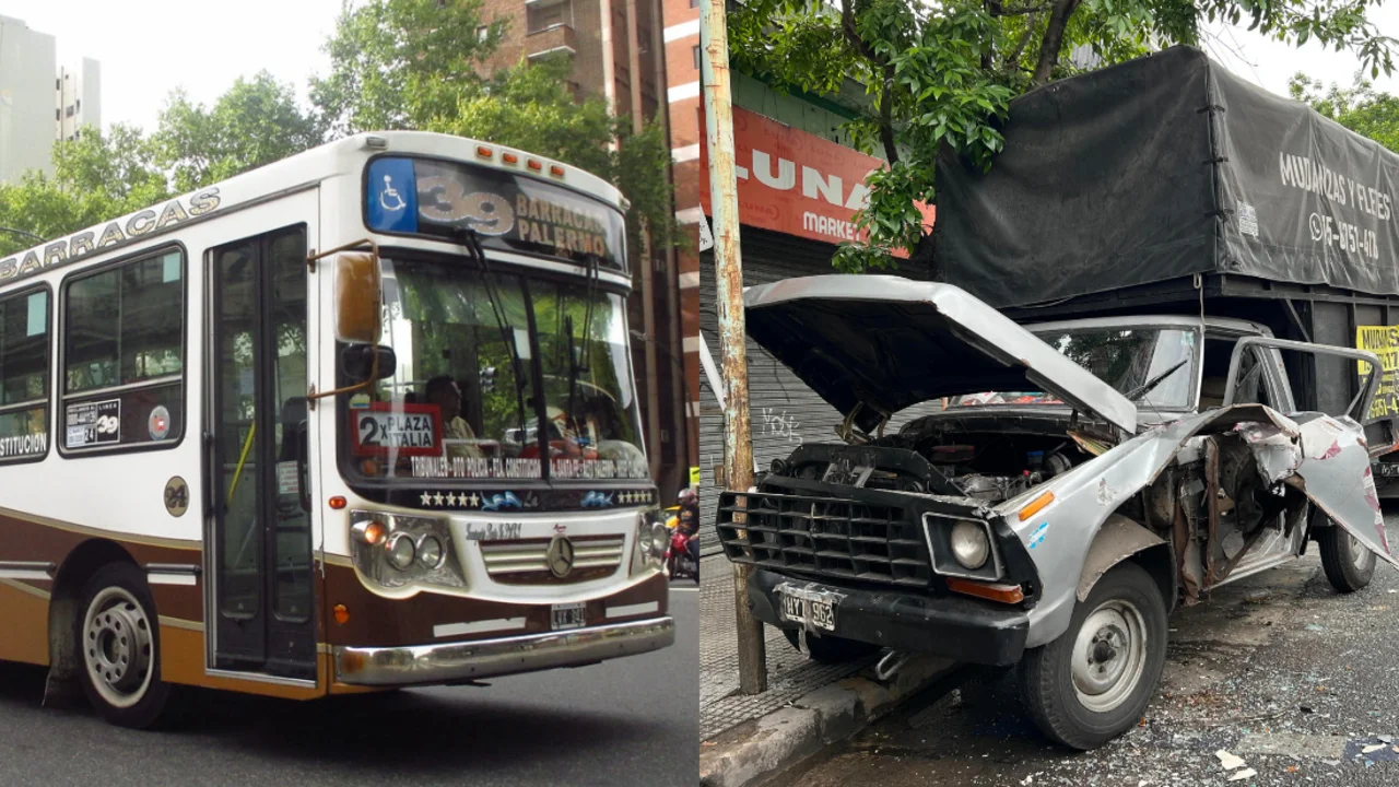 Línea 39-Choque-Palermo