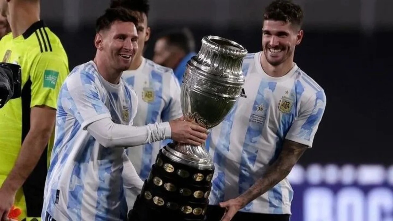 Rodrigo De Paul Lionel Messi Selección Argentina