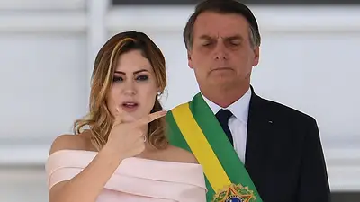 La esposa de Bolsonaro pidió la libertad de Jeanine Añez La esposa de Bolsonaro pidió la libertad de Jeanine Añez