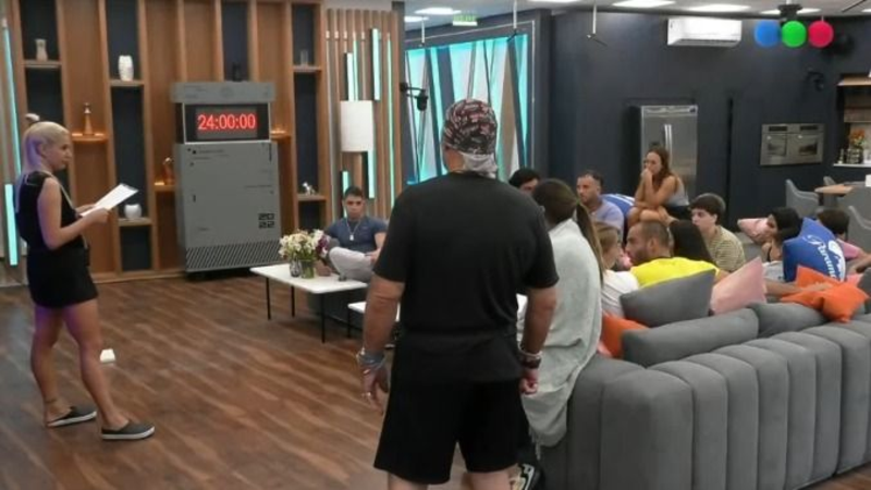 Primer desafío semanal de Gran Hermano.