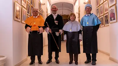 Alberto Barbieri recibió un título de honoris causa en Madrid Alberto Barbieri recibió un título de honoris causa en Madrid