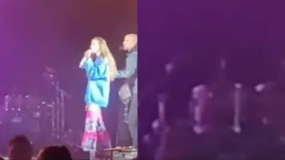 Fantasma en el recital de Tini Stoessel Fantasma en el recital de Tini Stoessel