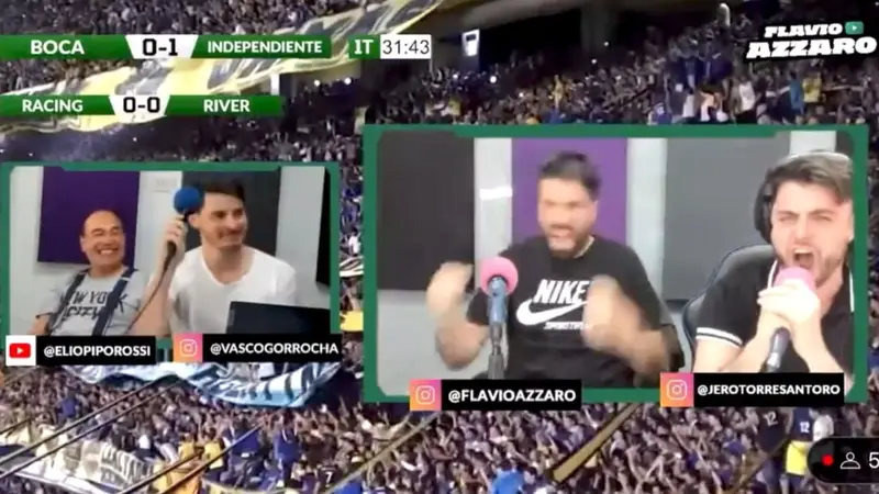 Flavio Azzaro Racing Club Independiente Boca Juniors