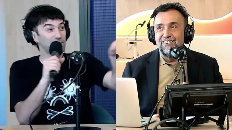 Pedro Rosemblat, más conocido como "El Cadete", se reencontró con Roberto Navarro y volvió a El Destape con un divertido juego