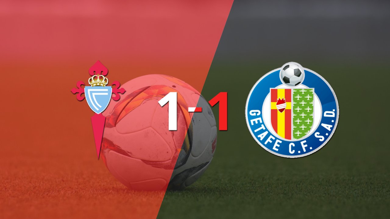 Celta y Getafe igualaron 1 a 1
