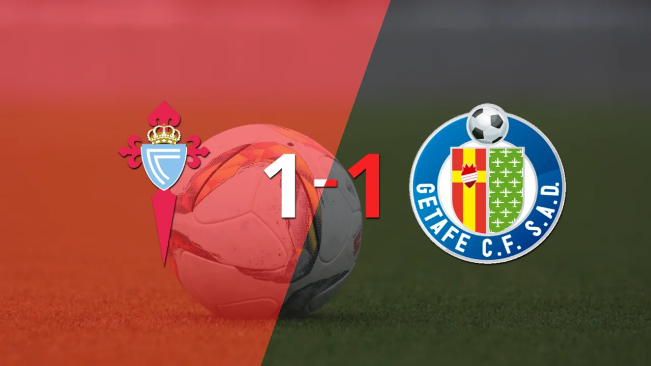 Celta y Getafe igualaron 1 a 1