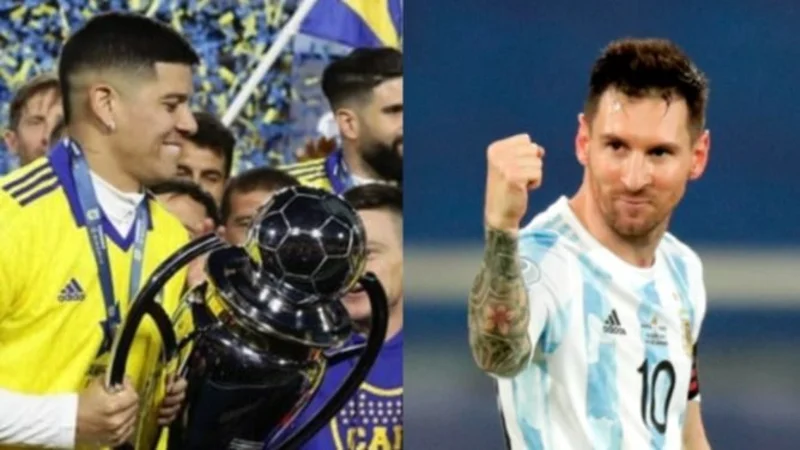 Lionel Messi, Marcos Rojo, Boca, fútbol argentino, Liga Profesional de Fútbol, deportes