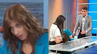 Periodista de América TV se desmayó al lado de Antonio Laje y el video causó preocupación en la TV argentina Periodista de América TV se desmayó al lado de Antonio Laje y el video causó preocupación en la TV argentina
