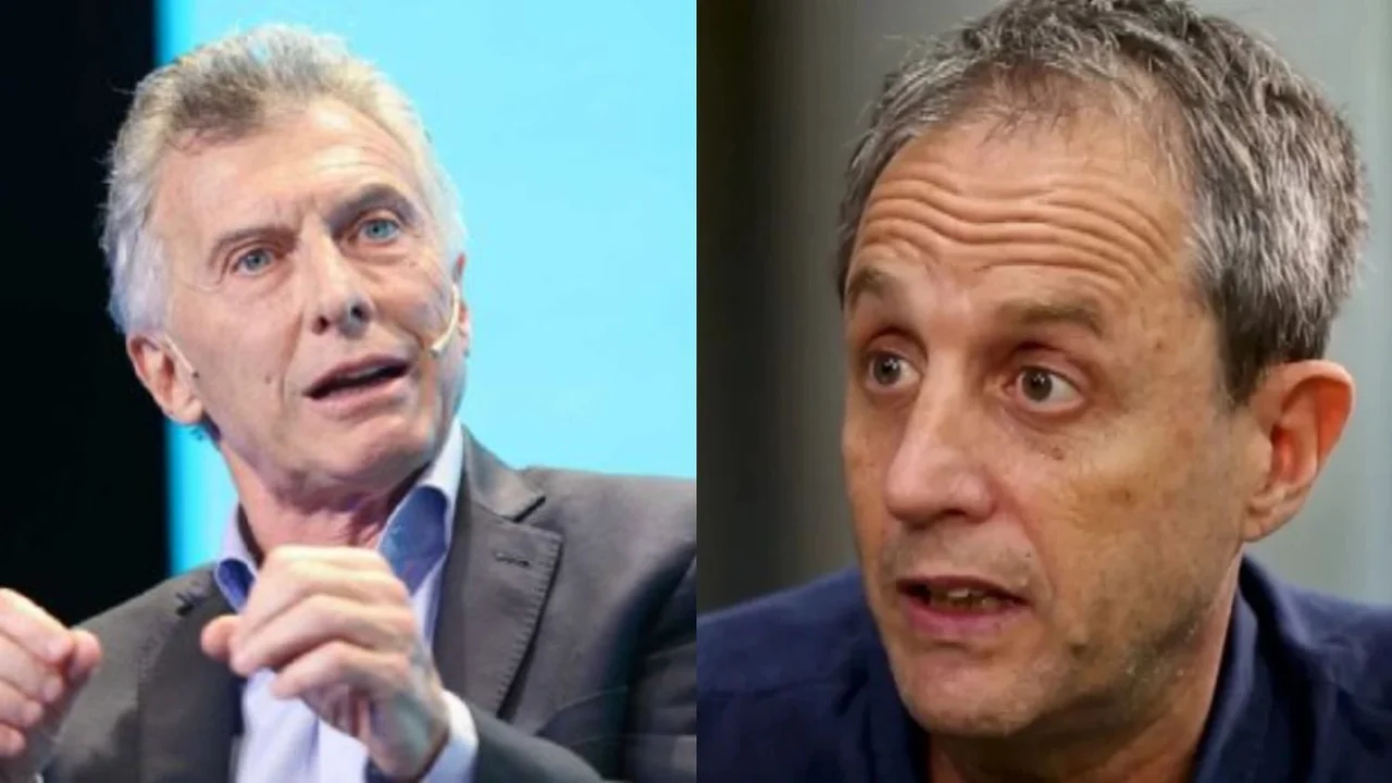 Mauricio Macri y Ernesto Tenembaum