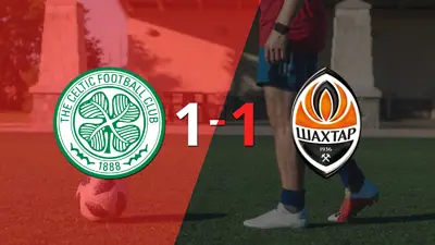 Shakhtar Donetsk empató 1-1 en su visita a Celtic Shakhtar Donetsk empató 1-1 en su visita a Celtic