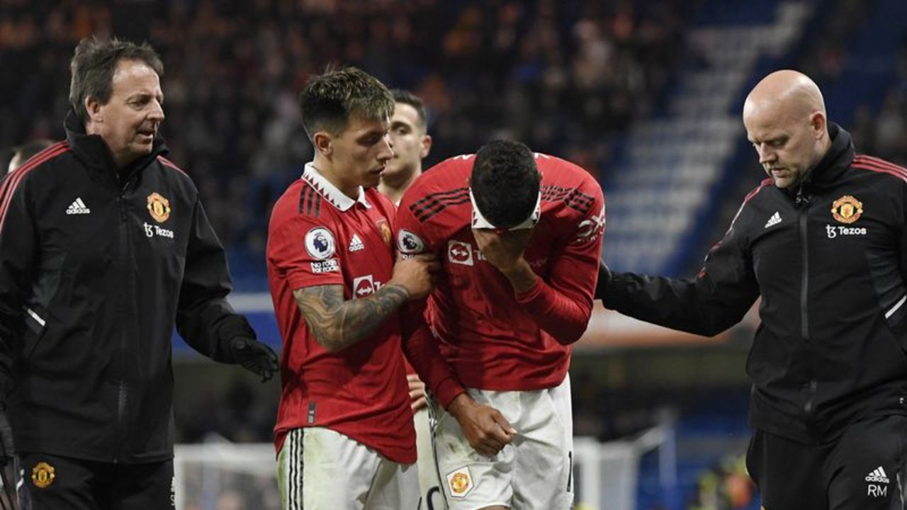 Varane será baja en el Manchester United hasta después del Mundial y Ronaldo vuelve, dice DT