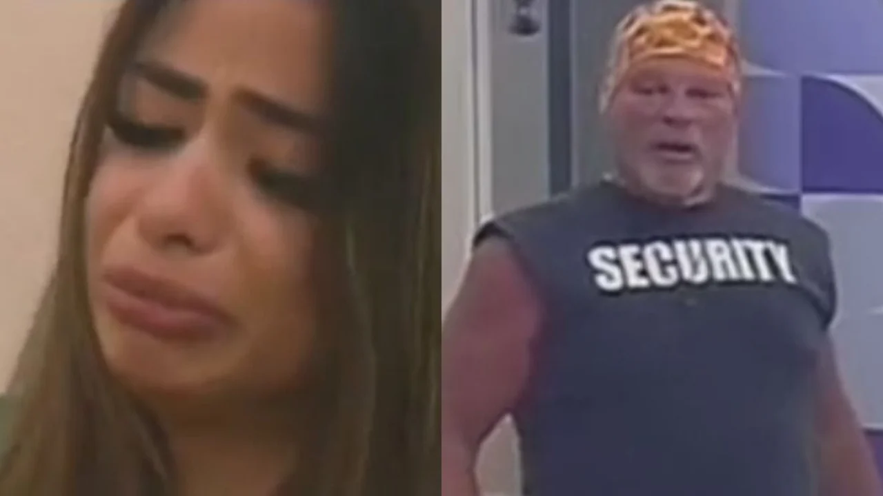 Daniela llorando por un chiste de Walter Alfa en Gran Hermano