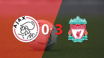 Contundente 3-0 de Liverpool en su visita a Ajax Contundente 3-0 de Liverpool en su visita a Ajax