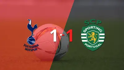 Reparto de puntos en el empate a uno entre Tottenham y Sporting Lisboa Reparto de puntos en el empate a uno entre Tottenham y Sporting Lisboa