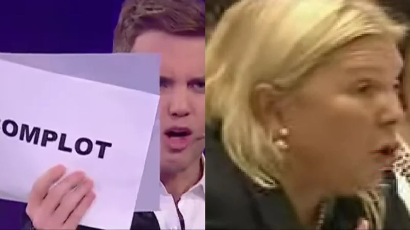 Santiago Del Moro gritó "hay complot" y fue vinculado con "acá hay un pacto" de Lilita Carrió