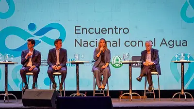 Katopodis, De Pedro y Galmarini abrieron el “Encuentro Nacional con el Agua” Katopodis, De Pedro y Galmarini abrieron el “Encuentro Nacional con el Agua”