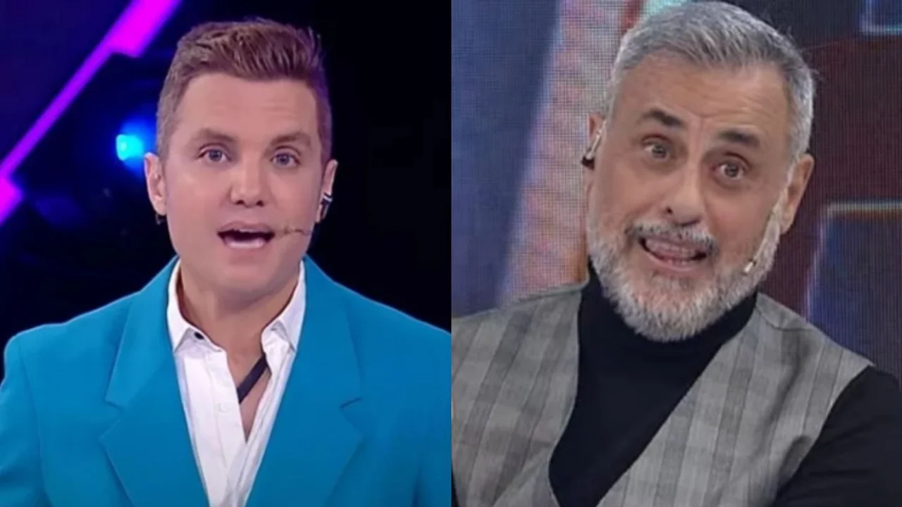 Santiago Del Moro y Jorge Rial.