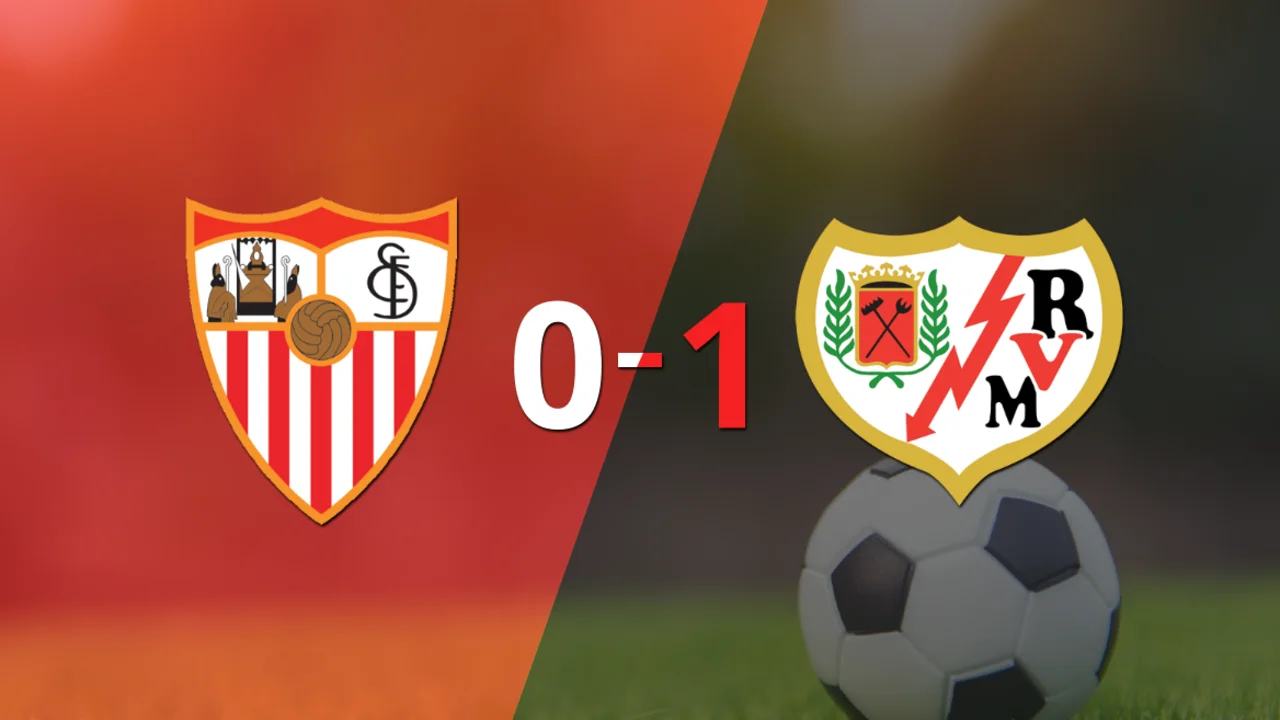 Sevilla cayó en casa frente a Rayo Vallecano 1-0