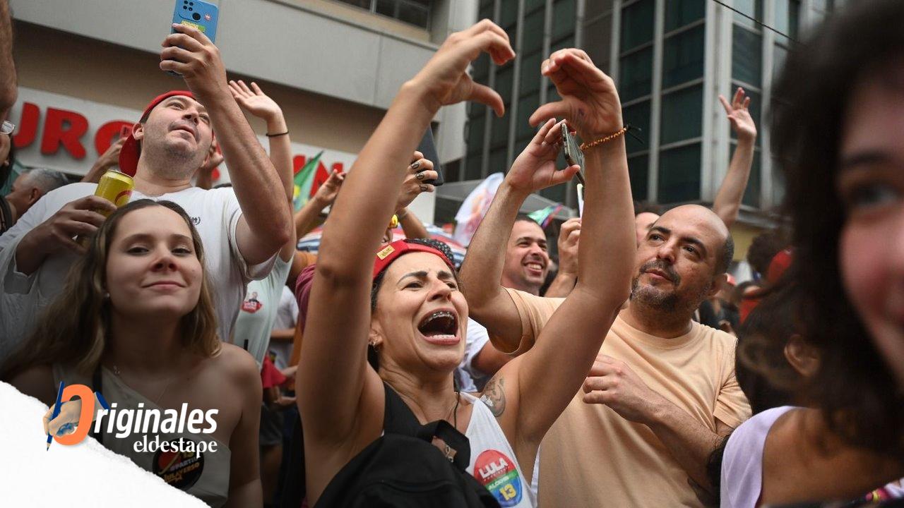 cierre de campaña de Lula Da Silva en San PAblo 