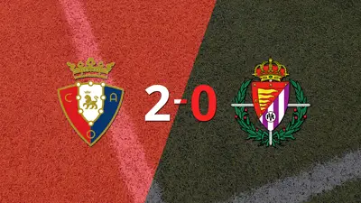 Valladolid cayó 2-0 en su visita a Osasuna Valladolid cayó 2-0 en su visita a Osasuna