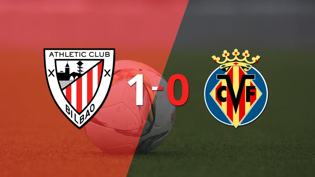 Apretada victoria de Athletic Bilbao frente a Villarreal