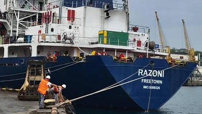 Zarpan 14 barcos de Ucrania en el marco del plan alimentario. Zarpan 14 barcos de Ucrania en el marco del plan alimentario.