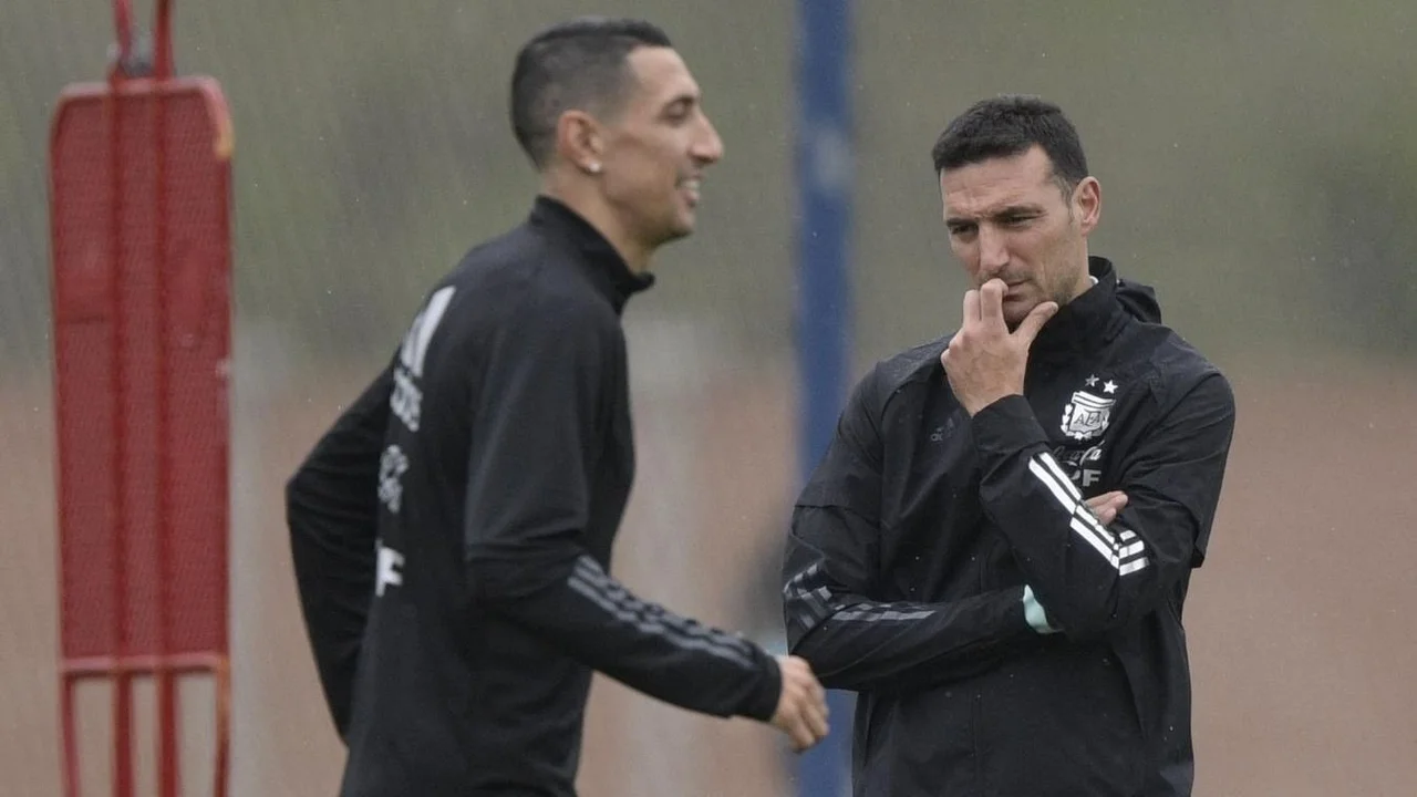 Ángel Di María, Lionel Scaloni, Selección Argentina, Mundial Qatar 2022, fútbol, deportes