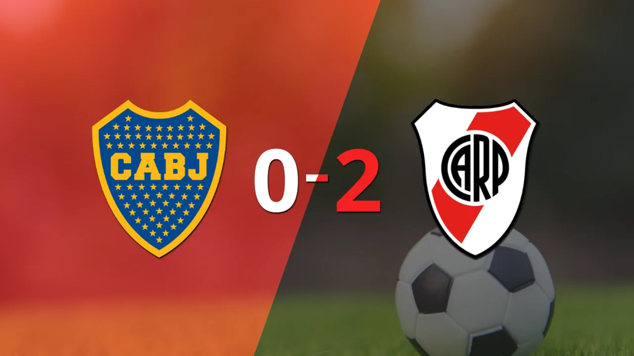 River Plate se quedó con el Superclásico por 2 a 0