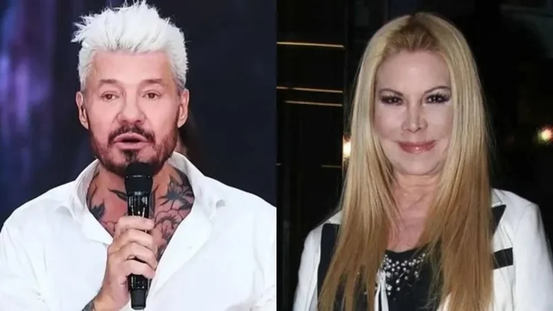 Marcelo Tinelli y Soledad Aquino