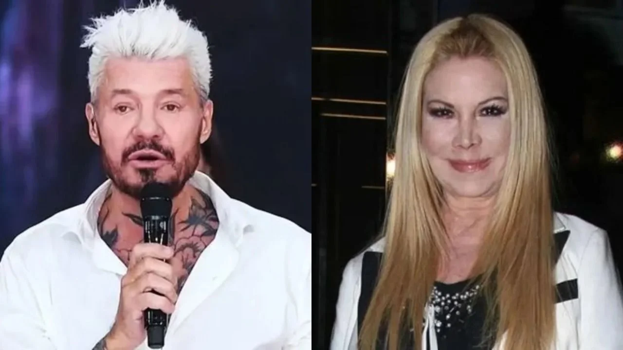 Marcelo Tinelli y Soledad Aquino