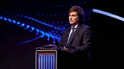 El blooper de Milei en el debate presidencial y las chicanas entre los candidatos para las elecciones 2023: "Dejame hablar" El blooper de Milei en el debate presidencial y las chicanas entre los candidatos para las elecciones 2023: "Dejame hablar"