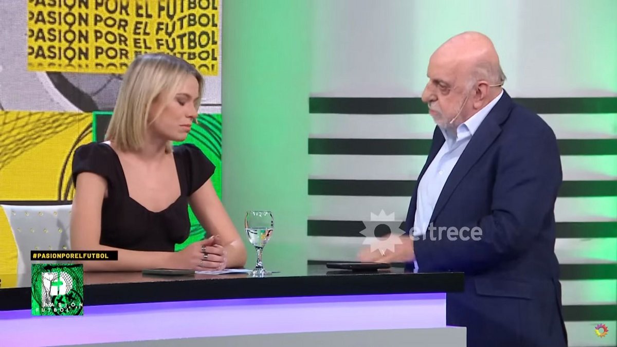 Pagani hizo un comentario machista en El Trece y una periodista le paró ...