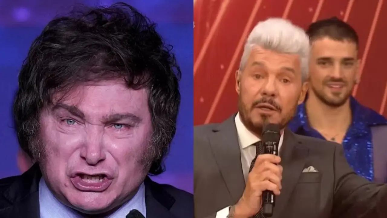 Javier Milei. Marcelo Tinelli
