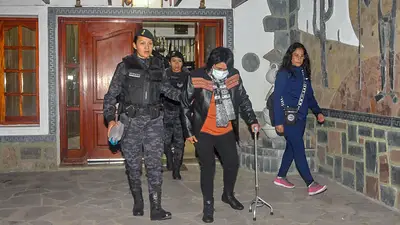 Milagro Sala llega a La Plata para ser operada de urgencia Milagro Sala llega a La Plata para ser operada de urgencia