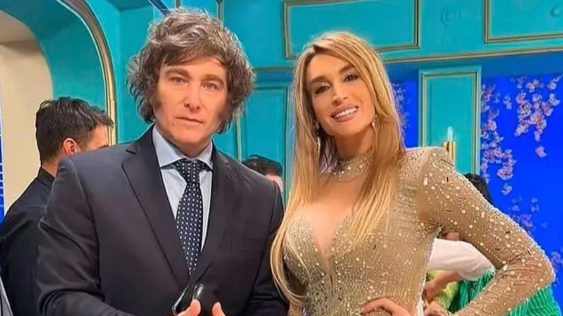 Javier Milei. Fátima Florez