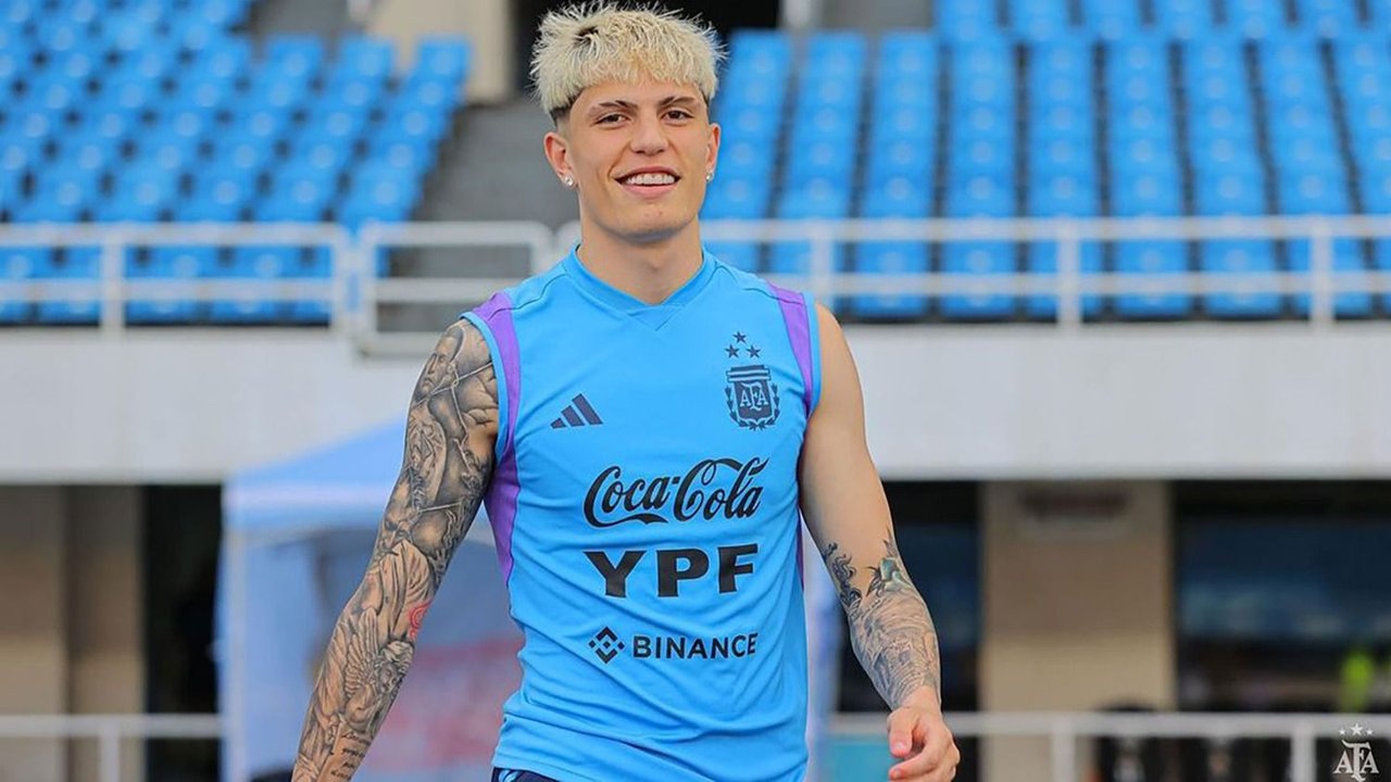 Alejandro Garnacho Manchester United Selección Argentina
