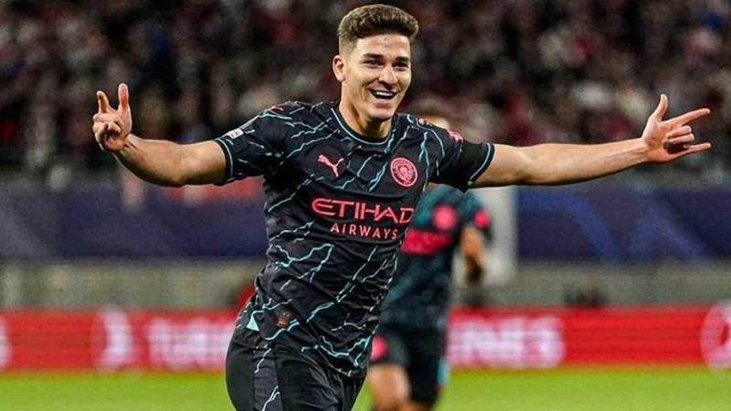 Selección Argentina, Julián Álvarez, Manchester City, Champions League.