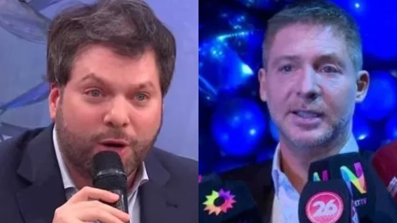 Guido Kaczka. Adrián Suar