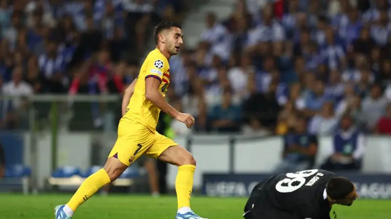 Ferrán Torres le da la victoria al Barcelona en Portugal