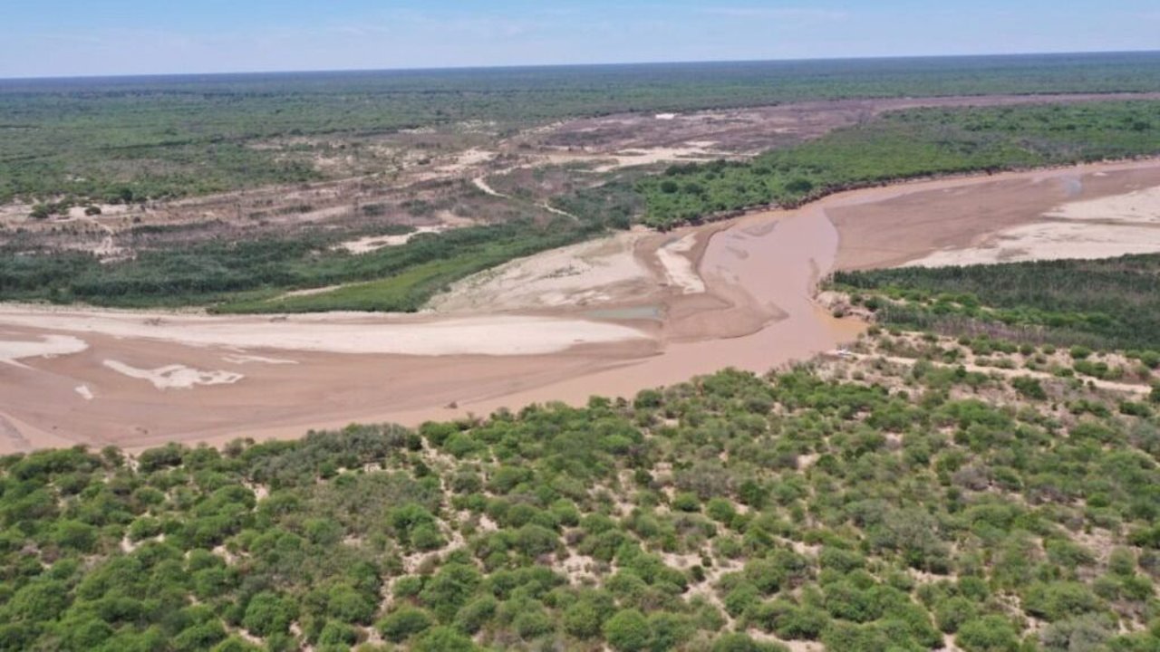 Las obras en el Rio Pilcomayo mejoran el ingreso de agua a la Argentina